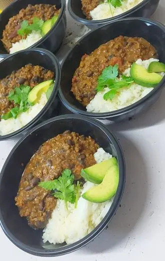 Catering Chile con Carne Almuerzo Cena